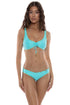 Luli Fama Forever Luli Wavy Luxe Stitch Full Ruched Back Bottom